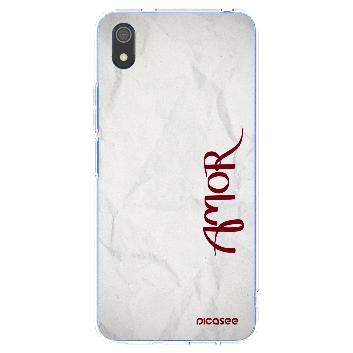 Picasee silikonski prozorni ovitek za Xiaomi Redmi 7A - Amor