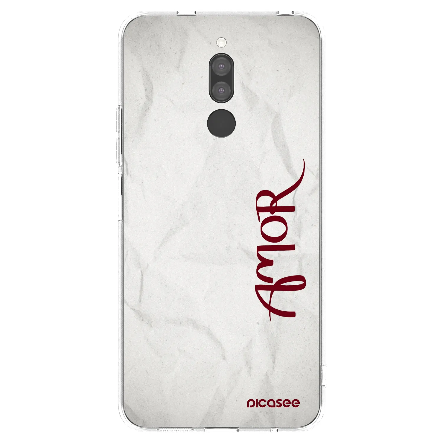Picasee silikonski prozorni ovitek za Xiaomi Redmi 8 - Amor