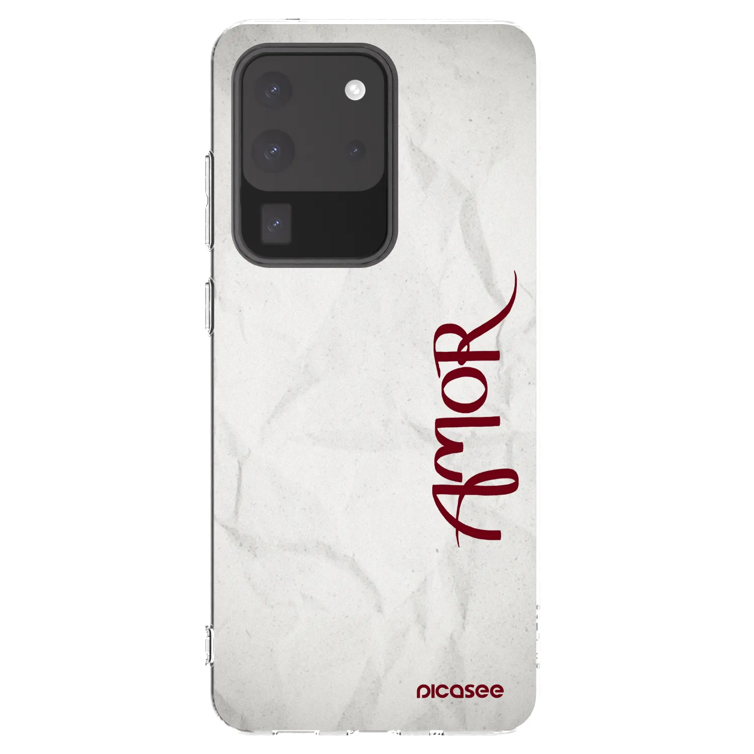 Picasee silikonski prozorni ovitek za Samsung Galaxy S20 Ultra 5G G988F - Amor