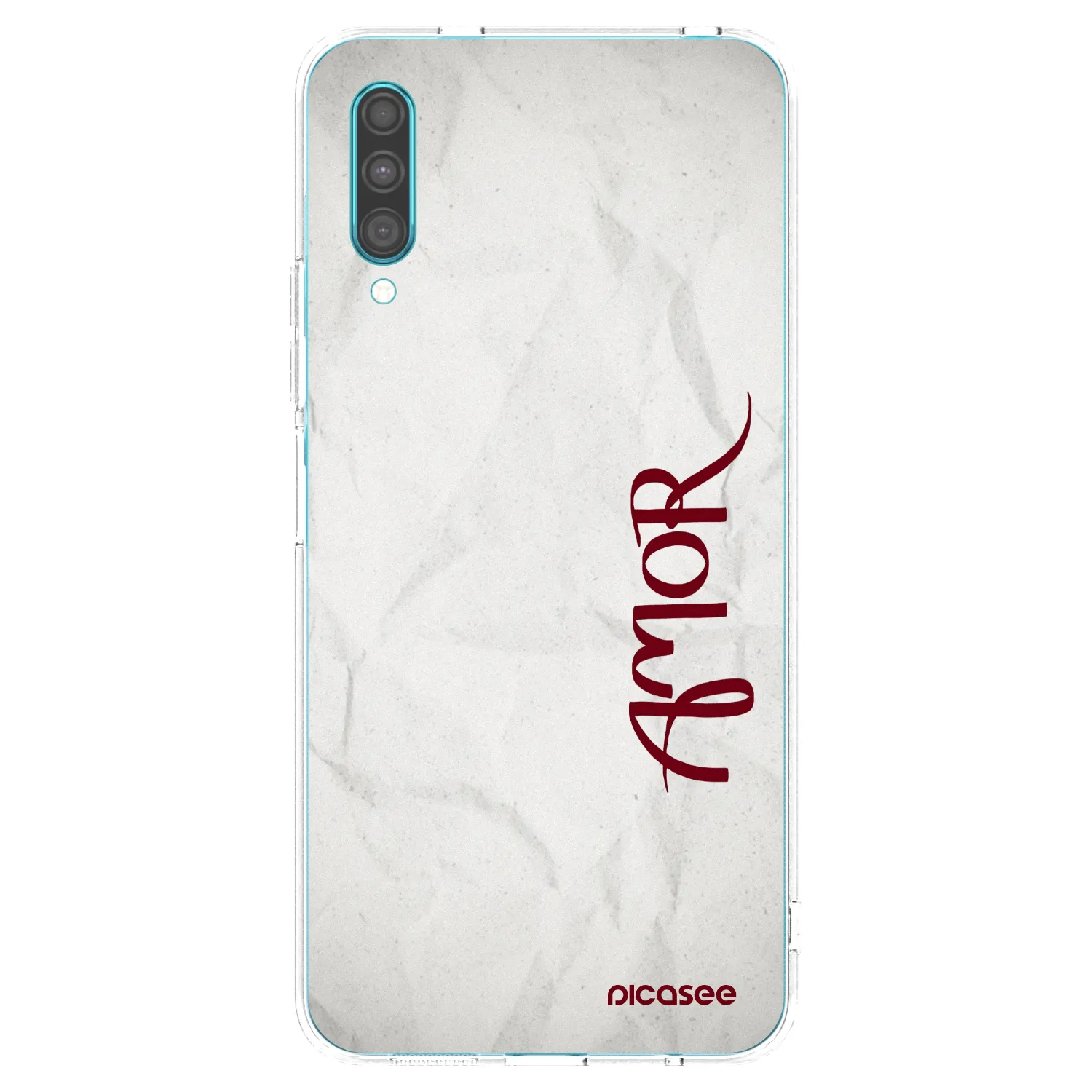 Picasee silikonski prozorni ovitek za Samsung Galaxy A30s A307F - Amor