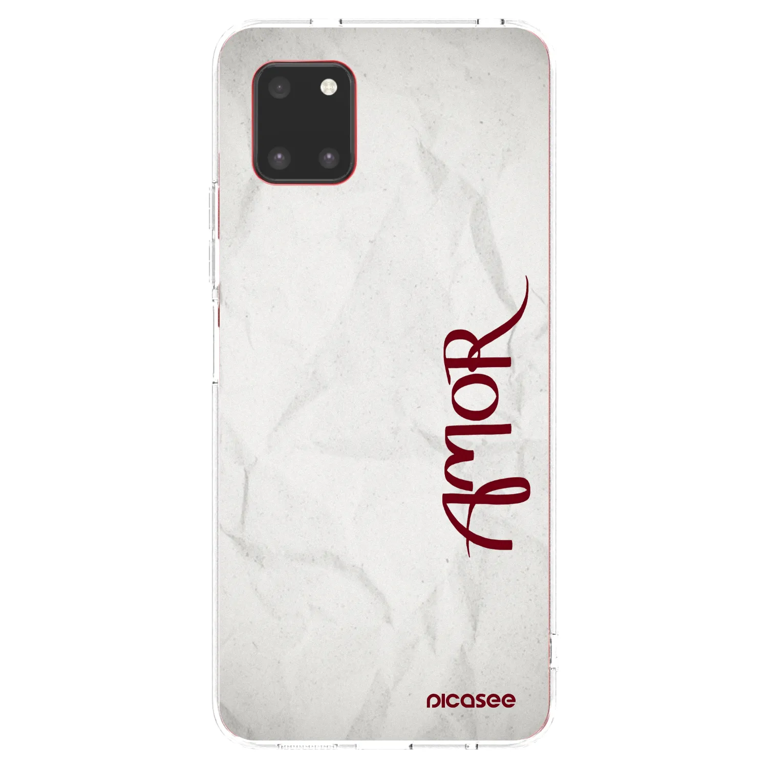 Picasee silikonski prozorni ovitek za Samsung Galaxy Note 10 Lite N770F - Amor