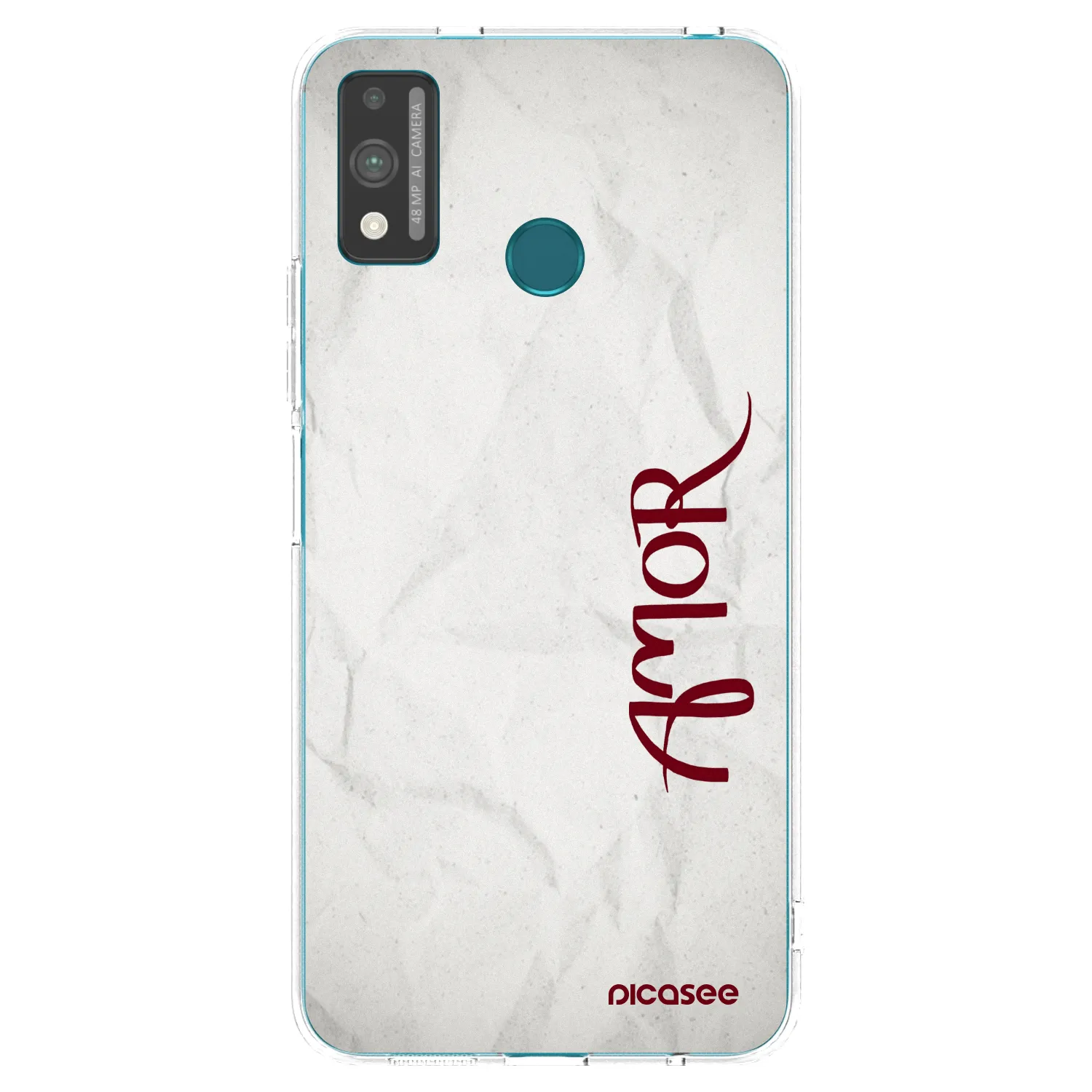 Picasee silikonski prozorni ovitek za Honor 9X Lite - Amor
