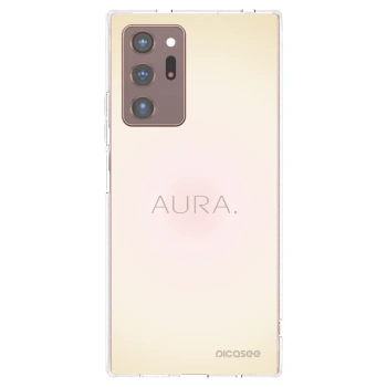 Picasee silikonski prozorni ovitek za Samsung Galaxy Note 20 Ultra - Aura