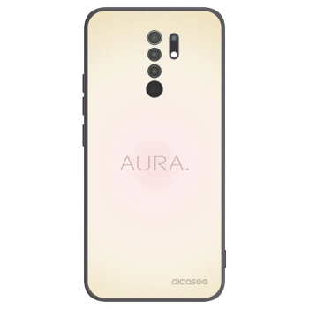 Picasee silikonski črni ovitek za Xiaomi Redmi 9 - Aura