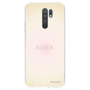 Picasee silikonski prozorni ovitek za Xiaomi Redmi 9 - Aura