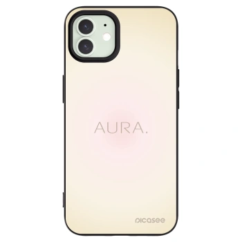 Picasee silikonski črni ovitek za Apple iPhone 12 - Aura