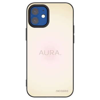 Picasee silikonski črni ovitek za Apple iPhone 12 mini - Aura