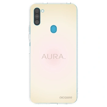 Picasee silikonski prozorni ovitek za Samsung Galaxy M11 - Aura