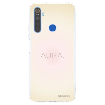 Picasee silikonski prozorni ovitek za Realme 5 - Aura