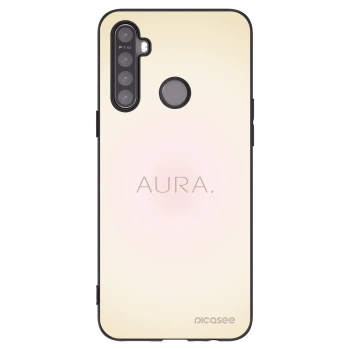 Picasee silikonski črni ovitek za Realme 5 - Aura
