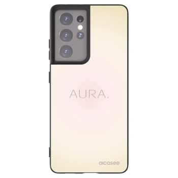 Picasee silikonski črni ovitek za Samsung Galaxy S21 Ultra 5G G998B - Aura