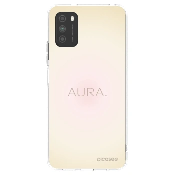 Picasee silikonski prozorni ovitek za Xiaomi Poco M3 - Aura
