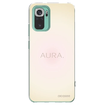 Picasee silikonski prozorni ovitek za Xiaomi Redmi Note 10 Pro - Aura