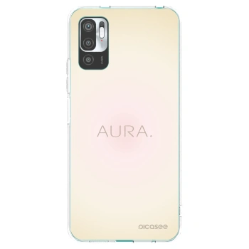 Picasee silikonski prozorni ovitek za Xiaomi Redmi Note 10 5G - Aura
