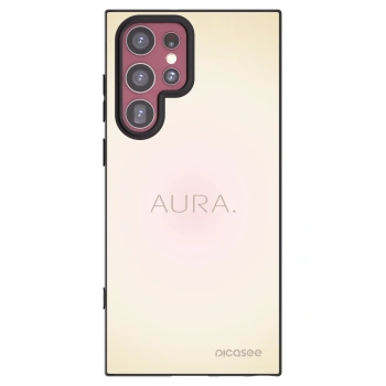 Picasee silikonski črni ovitek za Samsung Galaxy S22 Ultra 5G - Aura
