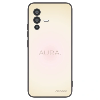 Picasee silikonski črni ovitek za Vivo V23 5G - Aura