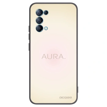 Picasee silikonski črni ovitek za OPPO Reno 5 5G - Aura