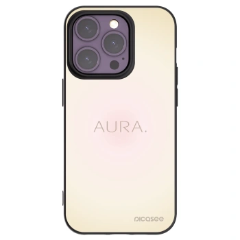 Picasee silikonski črni ovitek za Apple iPhone 14 Pro - Aura