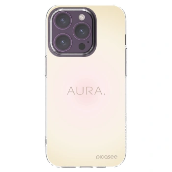 Picasee silikonski prozorni ovitek za Apple iPhone 14 Pro - Aura