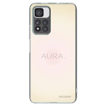 Picasee silikonski prozorni ovitek za Xiaomi Redmi Note 11 Pro+ 5G - Aura