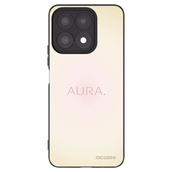 Picasee silikonski črni ovitek za Honor X8a - Aura