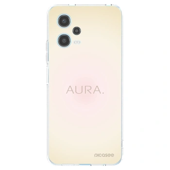 Picasee silikonski prozorni ovitek za Xiaomi Redmi Note 12 5G - Aura