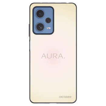 Picasee silikonski črni ovitek za Xiaomi Redmi Note 12 Pro 5G - Aura