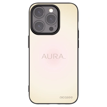 Picasee silikonski črni ovitek za Apple iPhone 15 Pro - Aura