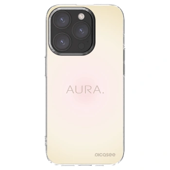 Picasee silikonski prozorni ovitek za Apple iPhone 15 Pro - Aura