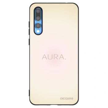 Picasee silikonski črni ovitek za Huawei P20 Pro - Aura