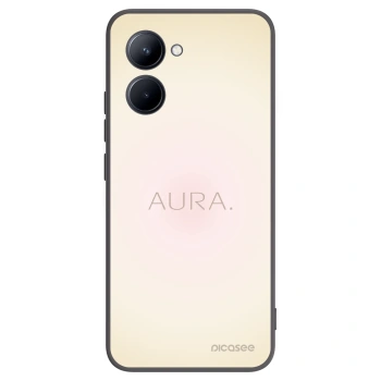 Picasee silikonski črni ovitek za Realme C33 (2023) - Aura
