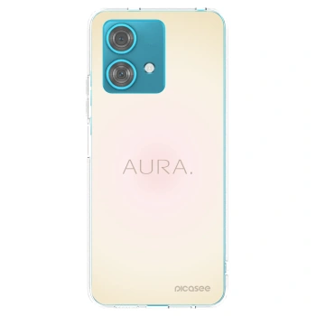 Picasee silikonski prozorni ovitek za Motorola Edge 40 Neo - Aura