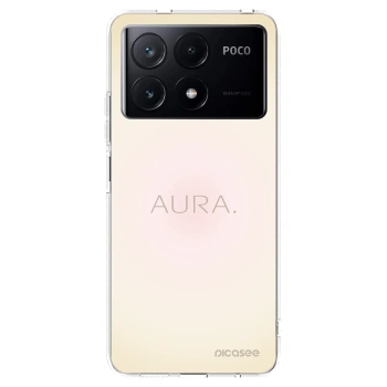 Picasee silikonski prozorni ovitek za Xiaomi Poco X6 Pro - Aura