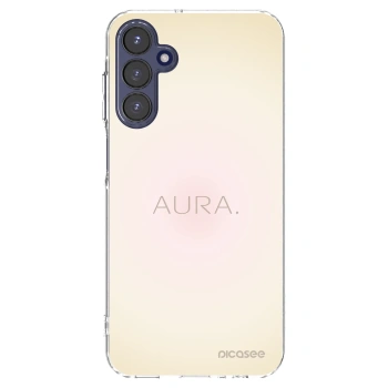 Picasee silikonski prozorni ovitek za Samsung Galaxy A15 A155F 4G - Aura