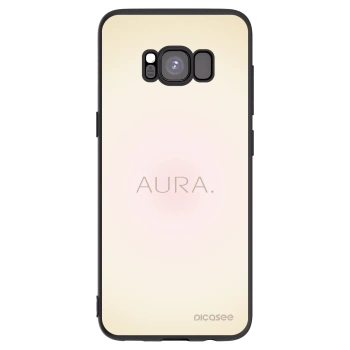 Picasee silikonski črni ovitek za Samsung Galaxy S8 G950F - Aura