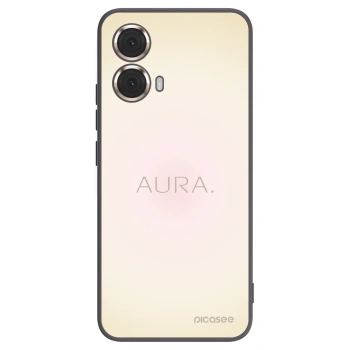 Picasee silikonski črni ovitek za Motorola Moto G85 - Aura