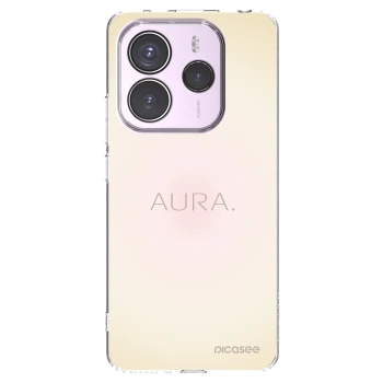 Picasee silikonski prozorni ovitek za Xiaomi Redmi Note 14 5G - Aura