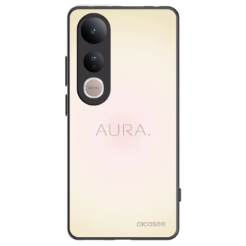 Picasee silikonski črni ovitek za Vivo V50 Lite 5G - Aura