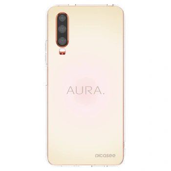 Picasee silikonski prozorni ovitek za Huawei P30 - Aura