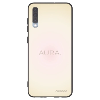 Picasee silikonski črni ovitek za Samsung Galaxy A70 A705F - Aura