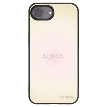 Picasee silikonski črni ovitek za Apple iPhone 17e - Aura