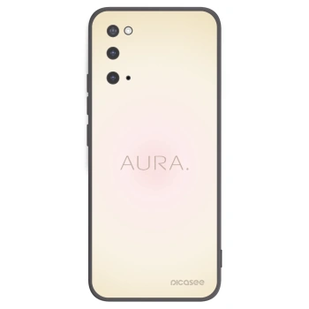 Picasee silikonski črni ovitek za Samsung Galaxy S20 G980F - Aura