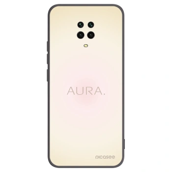 Picasee silikonski črni ovitek za Xiaomi Redmi Note 9 Pro - Aura