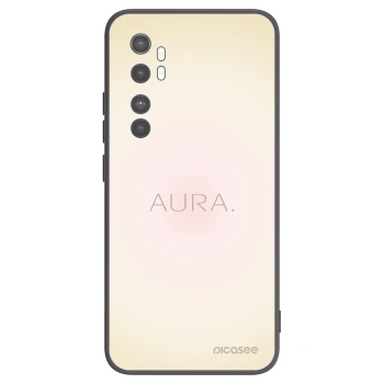 Picasee silikonski črni ovitek za Xiaomi Mi Note 10 Lite - Aura