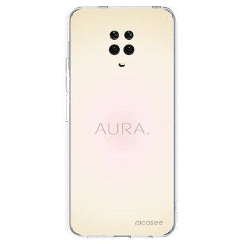Picasee silikonski prozorni ovitek za Xiaomi Redmi Note 9S - Aura