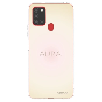 Picasee silikonski prozorni ovitek za Samsung Galaxy A21s - Aura