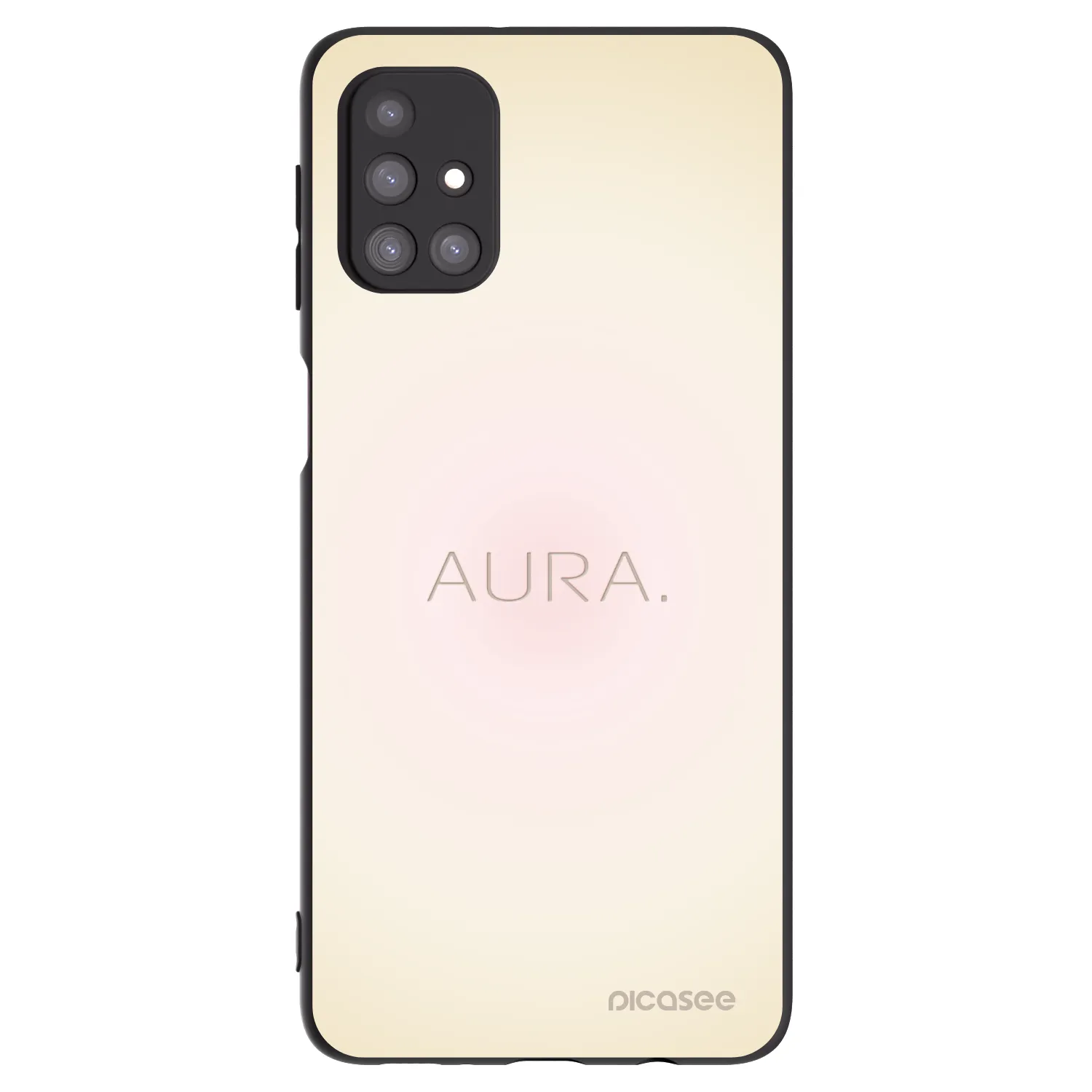 Picasee silikonski črni ovitek za Samsung Galaxy M31s - Aura