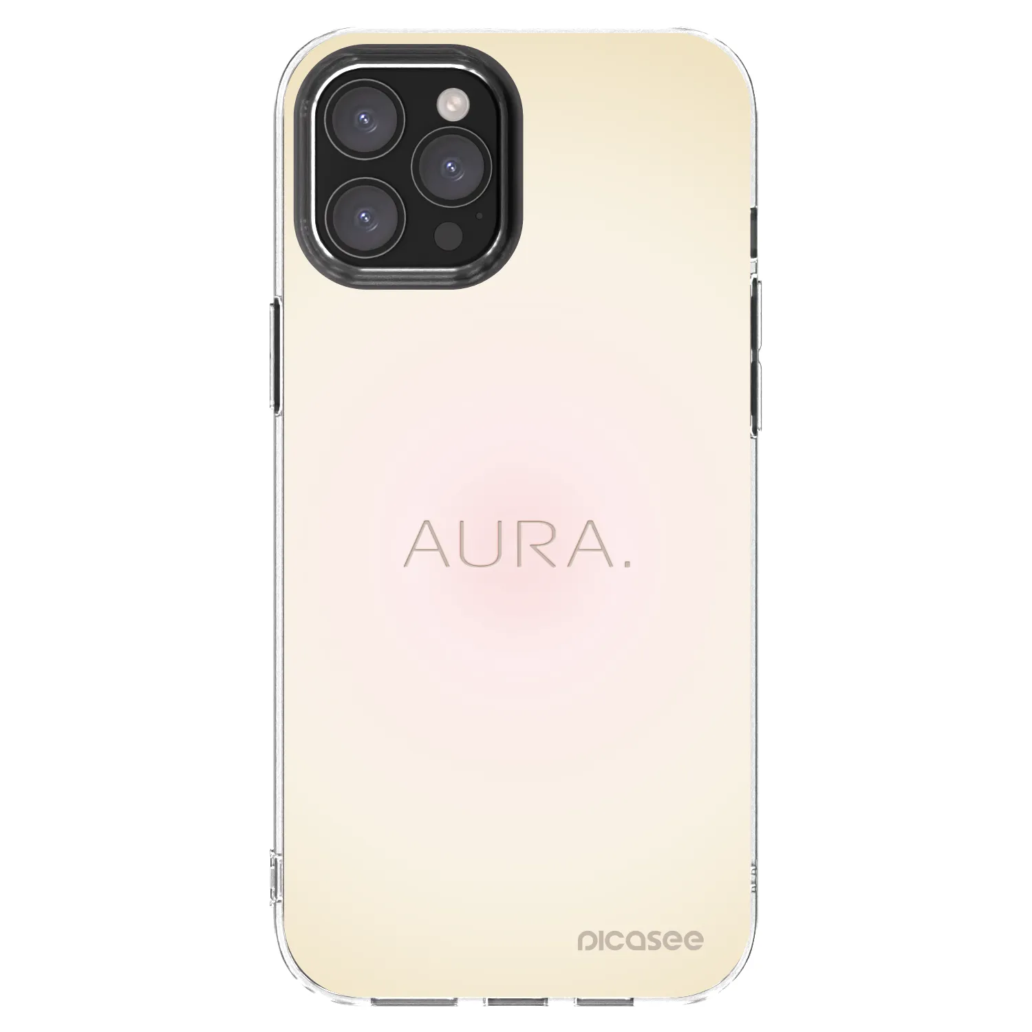 Picasee silikonski prozorni ovitek za Apple iPhone 12 Pro Max - Aura