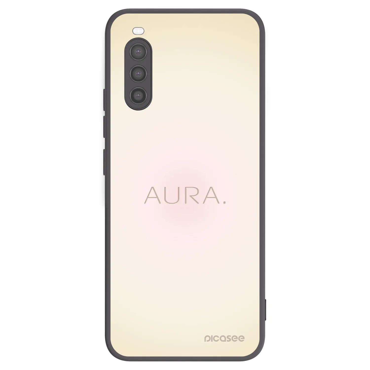 Picasee silikonski črni ovitek za Sony Xperia 10 II - Aura