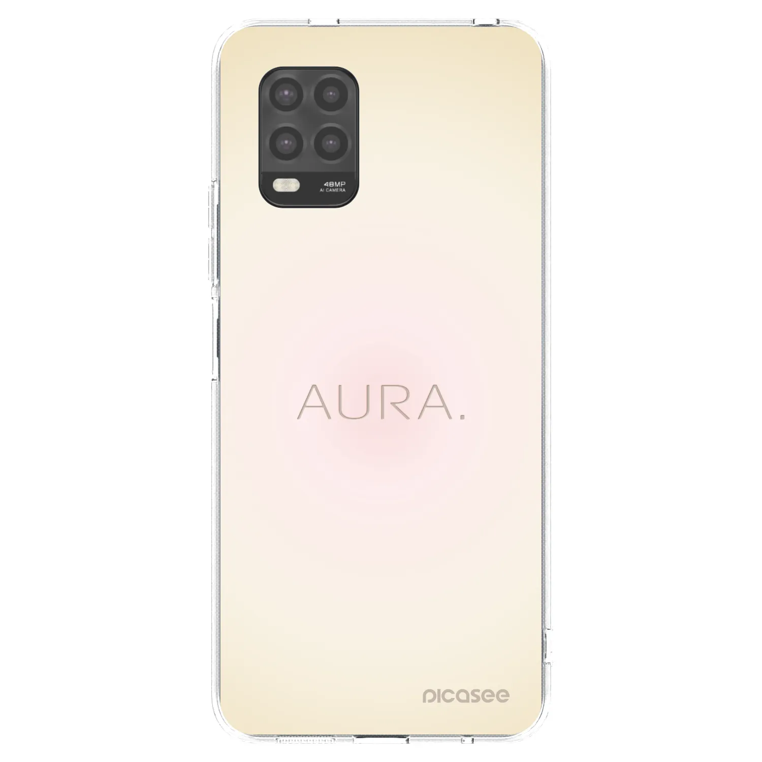 Picasee silikonski prozorni ovitek za Xiaomi Mi 10 Lite - Aura